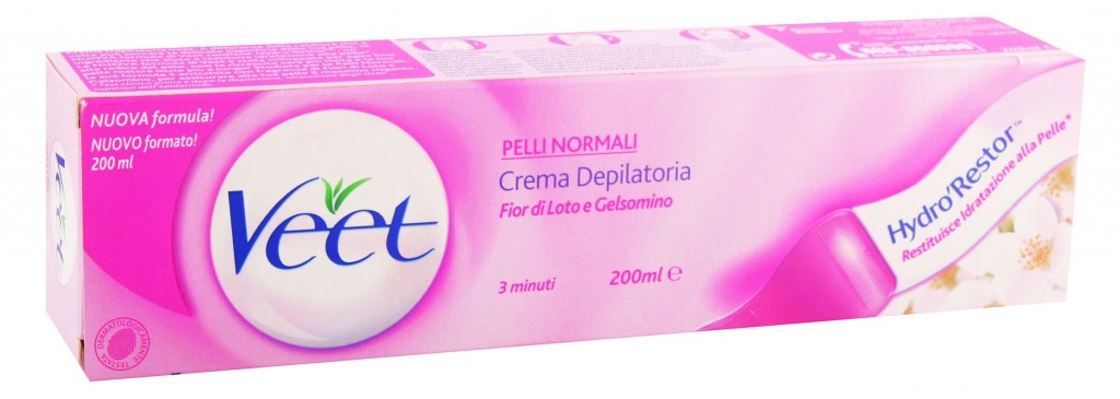 la crema depilatoria veet